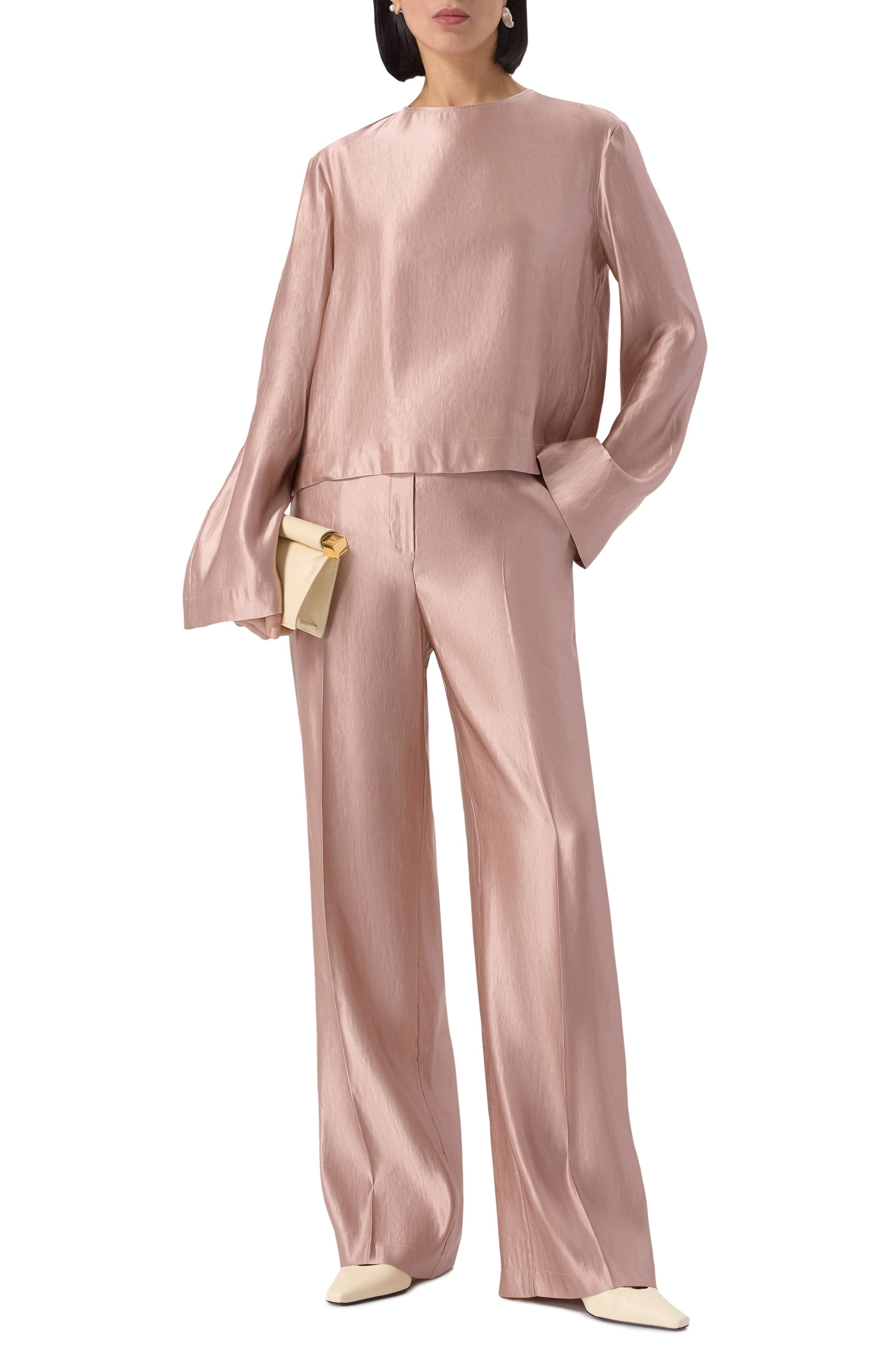 Блузка изо льна и шелка LOULOU DE SAISON, арт. NIN0, фото 2