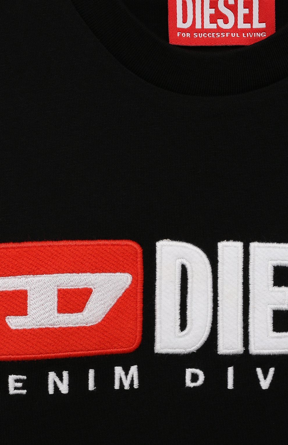 Хлопковая футболка DIESEL, арт. J01459/0GRAI, фото 3