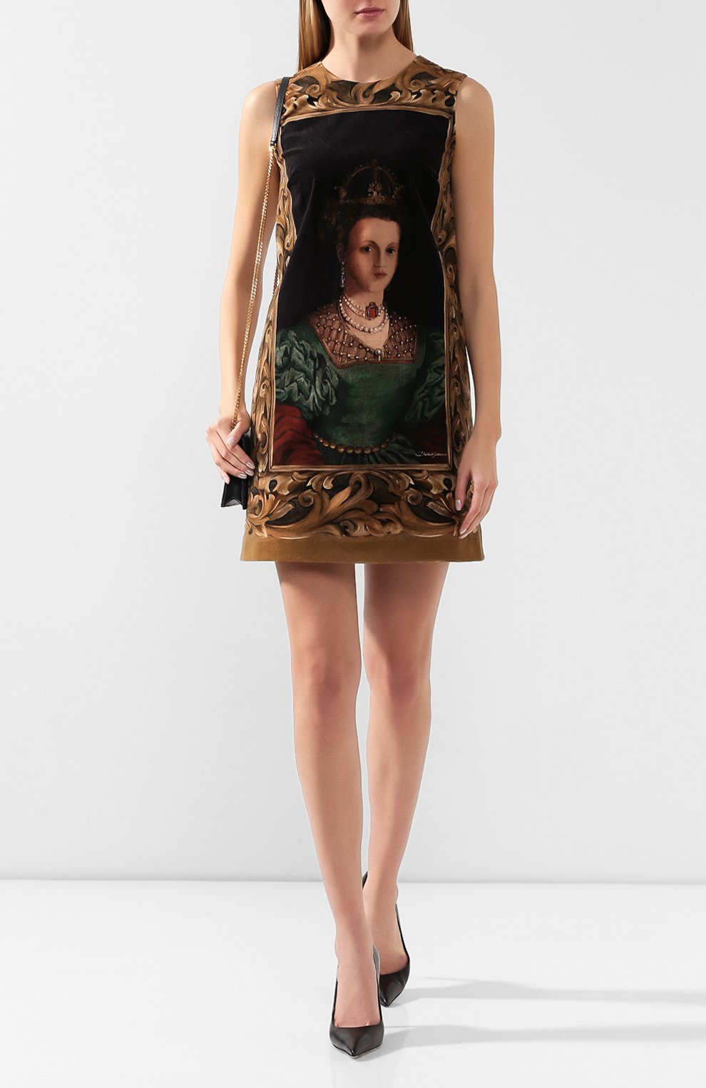 Хлопковое платье DOLCE & GABBANA, арт. F6E8CT/GD031, фото 2