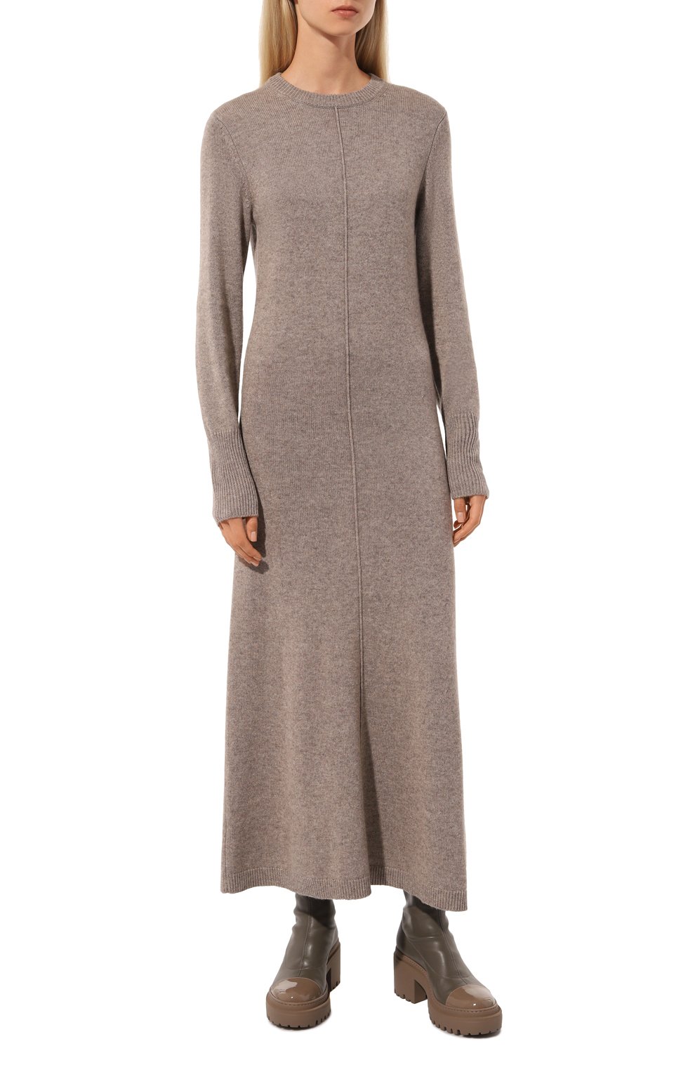 Платье FTC бежевого цвета по цене 58800 руб., арт. 966-0470, фото 3 Платье FTC, арт. 966-0470, фото 3