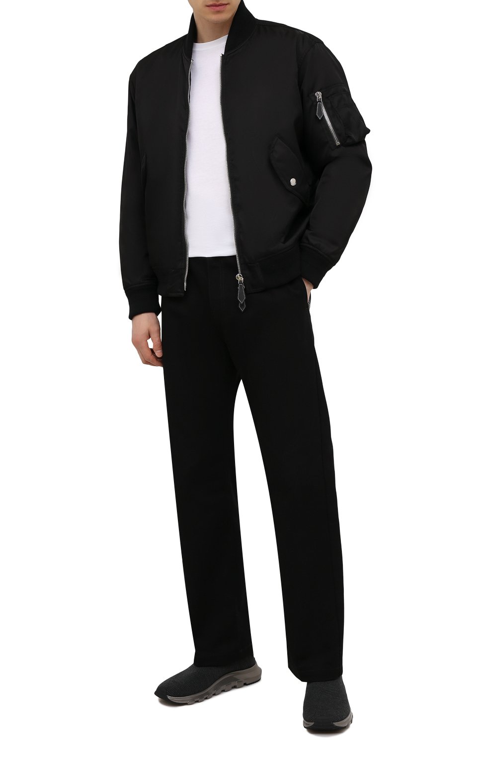 Текстильные кроссовки sock ZEGNA, арт. A5131X-LHSTE, фото 2