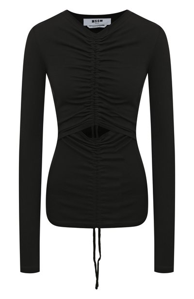 Женский хлопковый топ MSGM, арт. 3341MDM64X 227624
