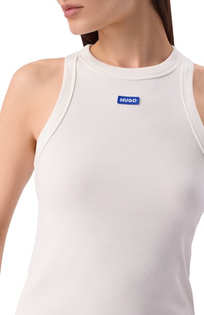 Хлопковая майка HUGO BLUE, арт. 50508857, фото 5