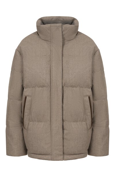 Женский пуховик из шерсти и кашемира 12 STOREEZ, арт. 139750