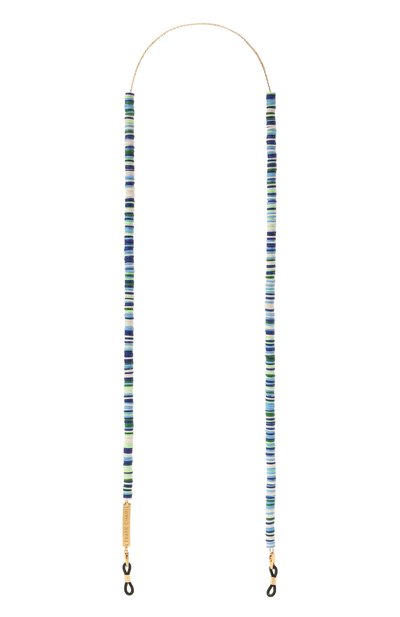 Женские цепочка для очков FRAME CHAIN, арт. CANDY RAIN MARINE IN WHITE G0LD