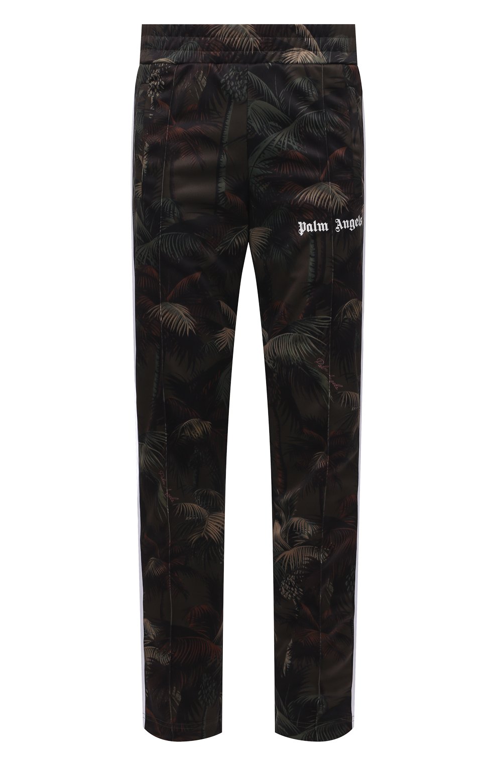 Брюки PALM ANGELS хаки цвета по цене 39950 руб., арт. PMCA007S21FAB0015556, фото 1 Брюки PALM ANGELS, арт. PMCA007S21FAB0015556, фото 1