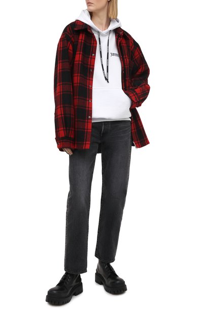 Хлопковое худи SUBTERRANEI, арт. P21SUB01, фото 2