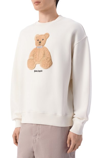 Хлопковый свитшот PALM ANGELS, арт. PMBA08HS26FLE009, фото 3