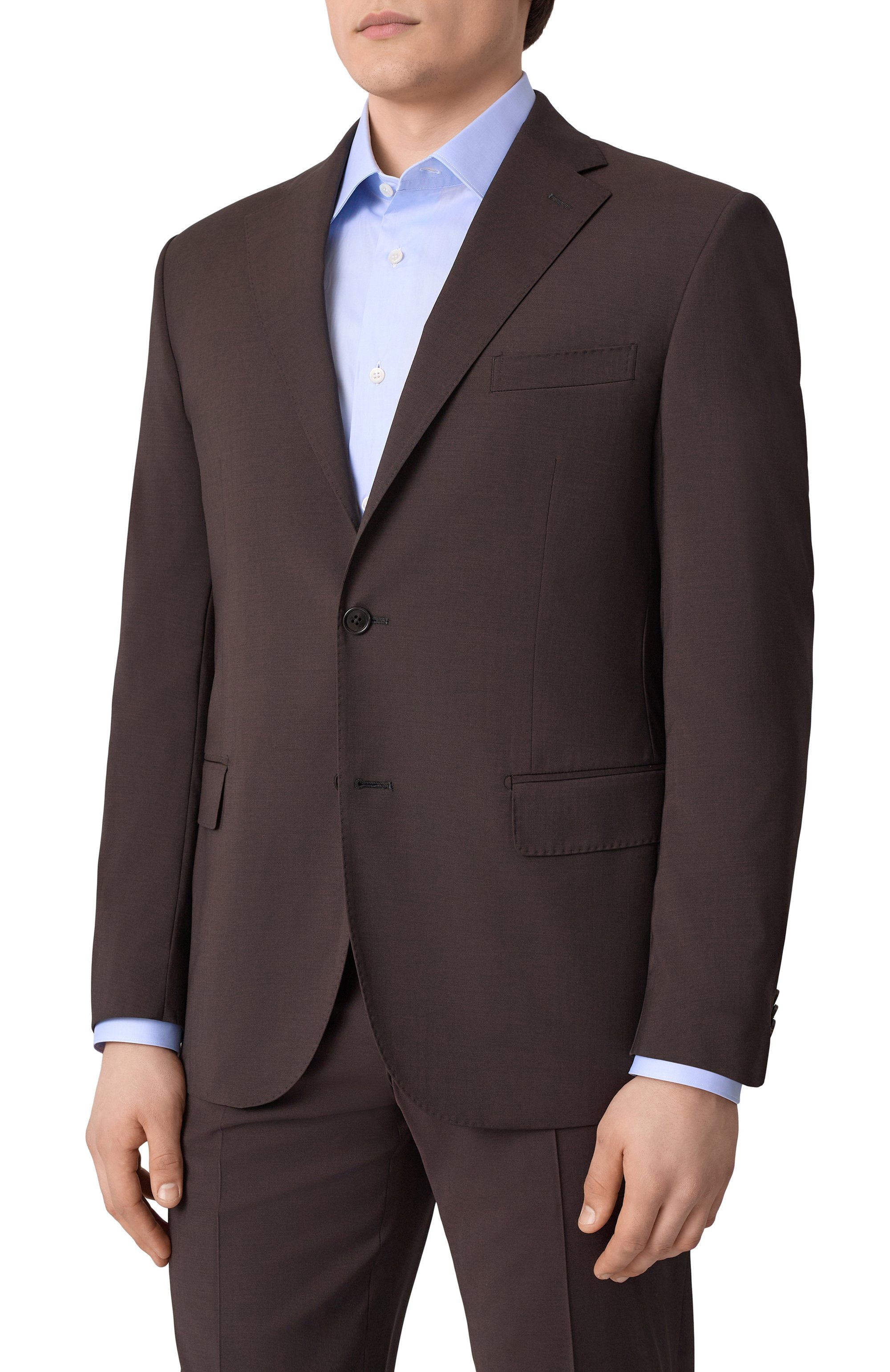 Шерстяной костюм CORNELIANI, арт. 256008-2518563_SET, фото 4