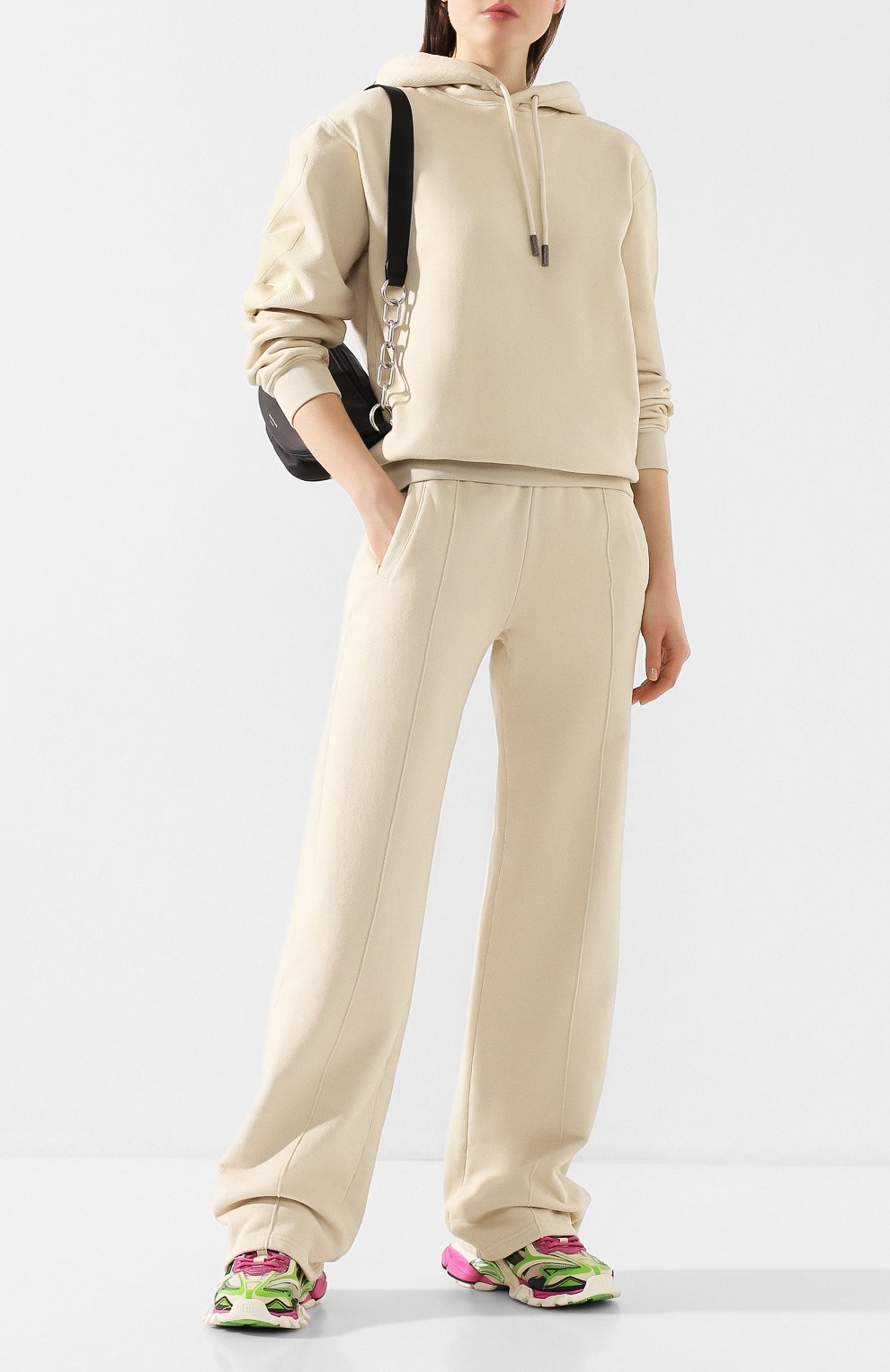 Хлопковое худи OFF-WHITE, арт. 0WBB032R20F301254747, фото 2