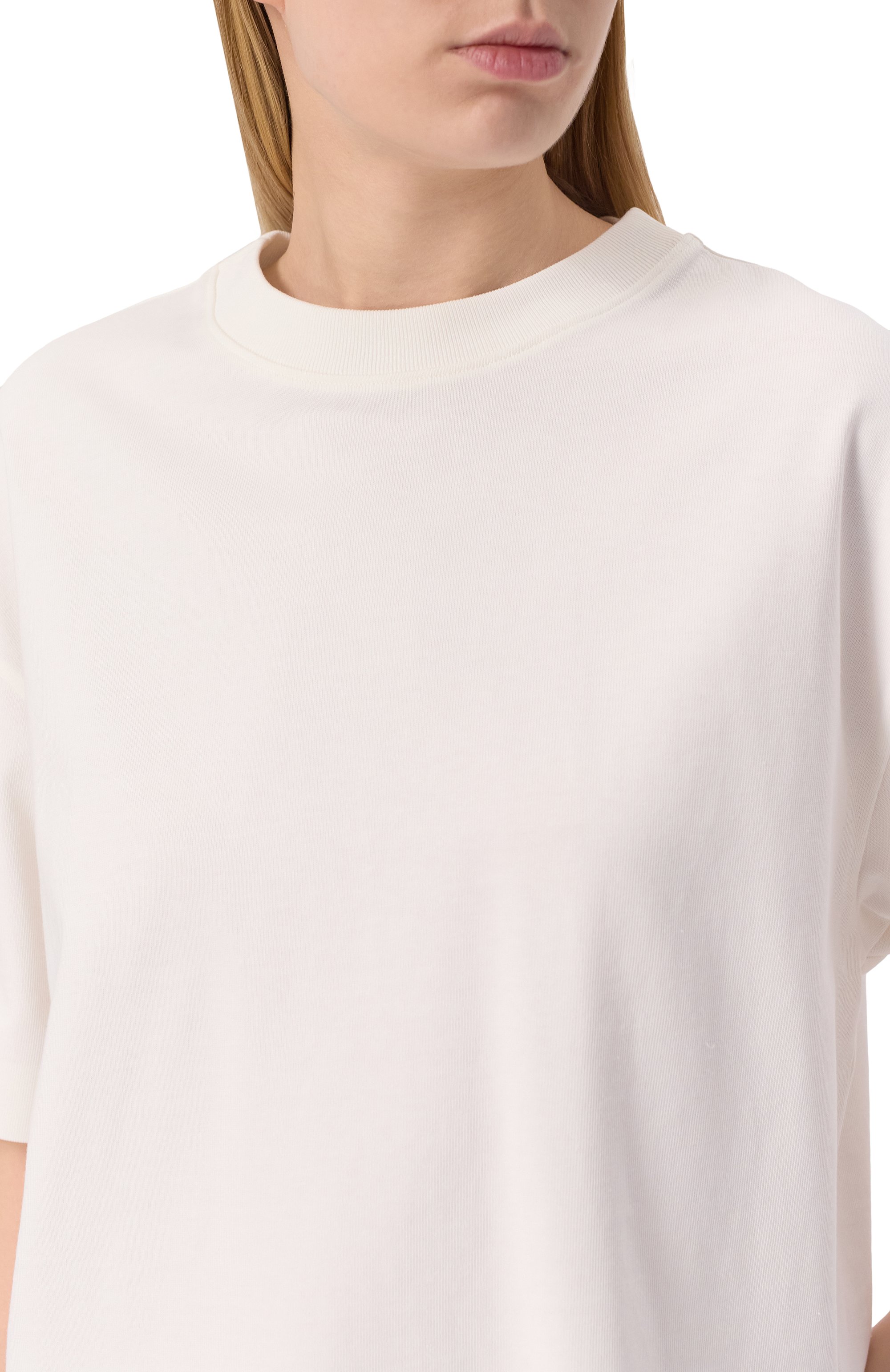 Футболка из хлопка и вискозы WEEKEND MAX MARA, арт. GE0RGIA, фото 5