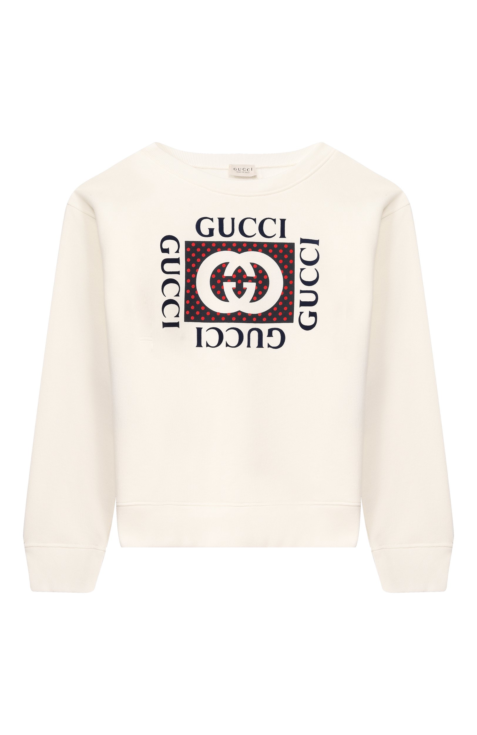 Хлопк овый свитшот GUCCI, арт. 873824/XJHYV, фото 1