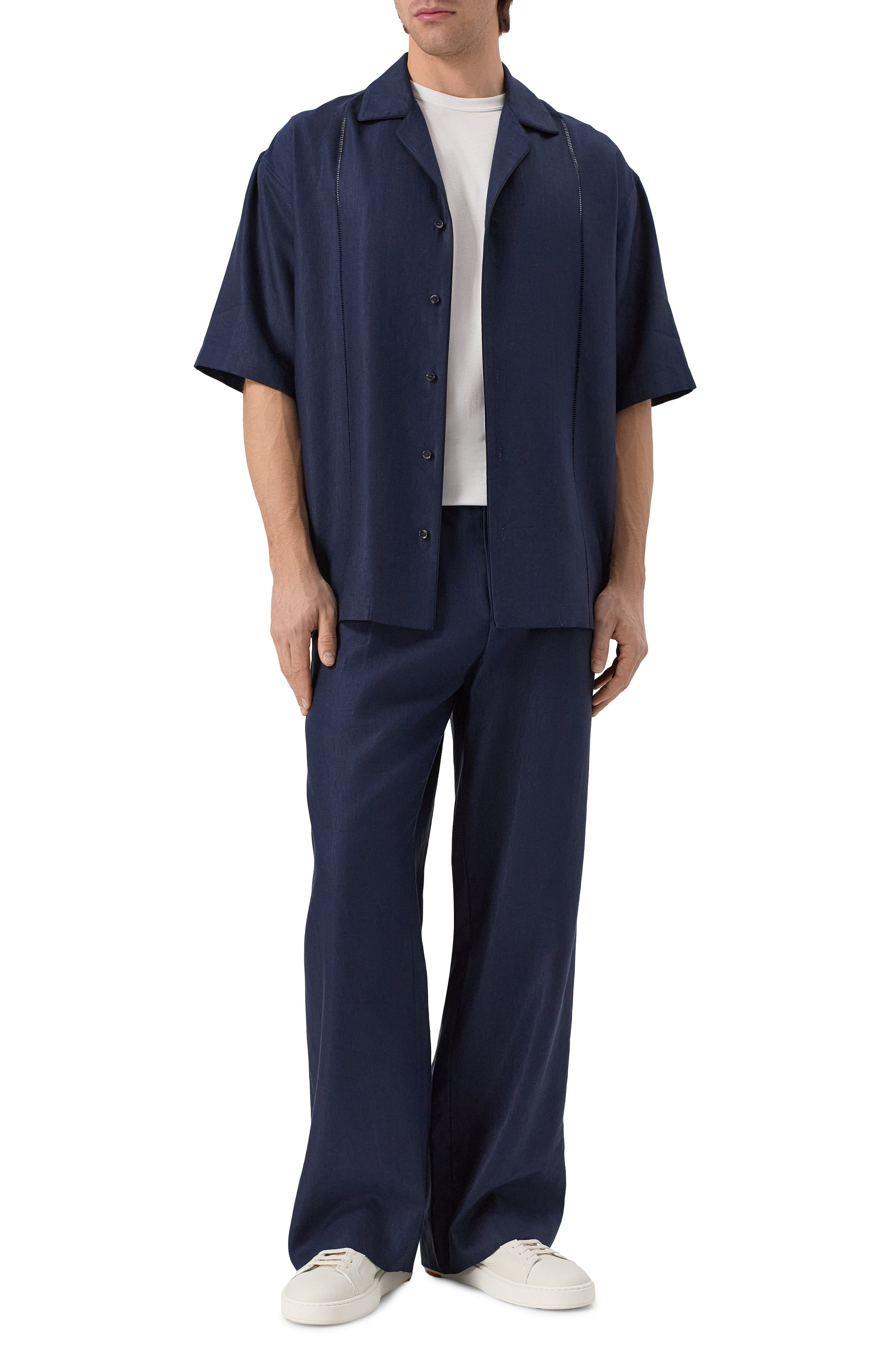 Брюки изо льна и шелка MVST, арт. 25E/X1P/0/B012/5546, фото 2