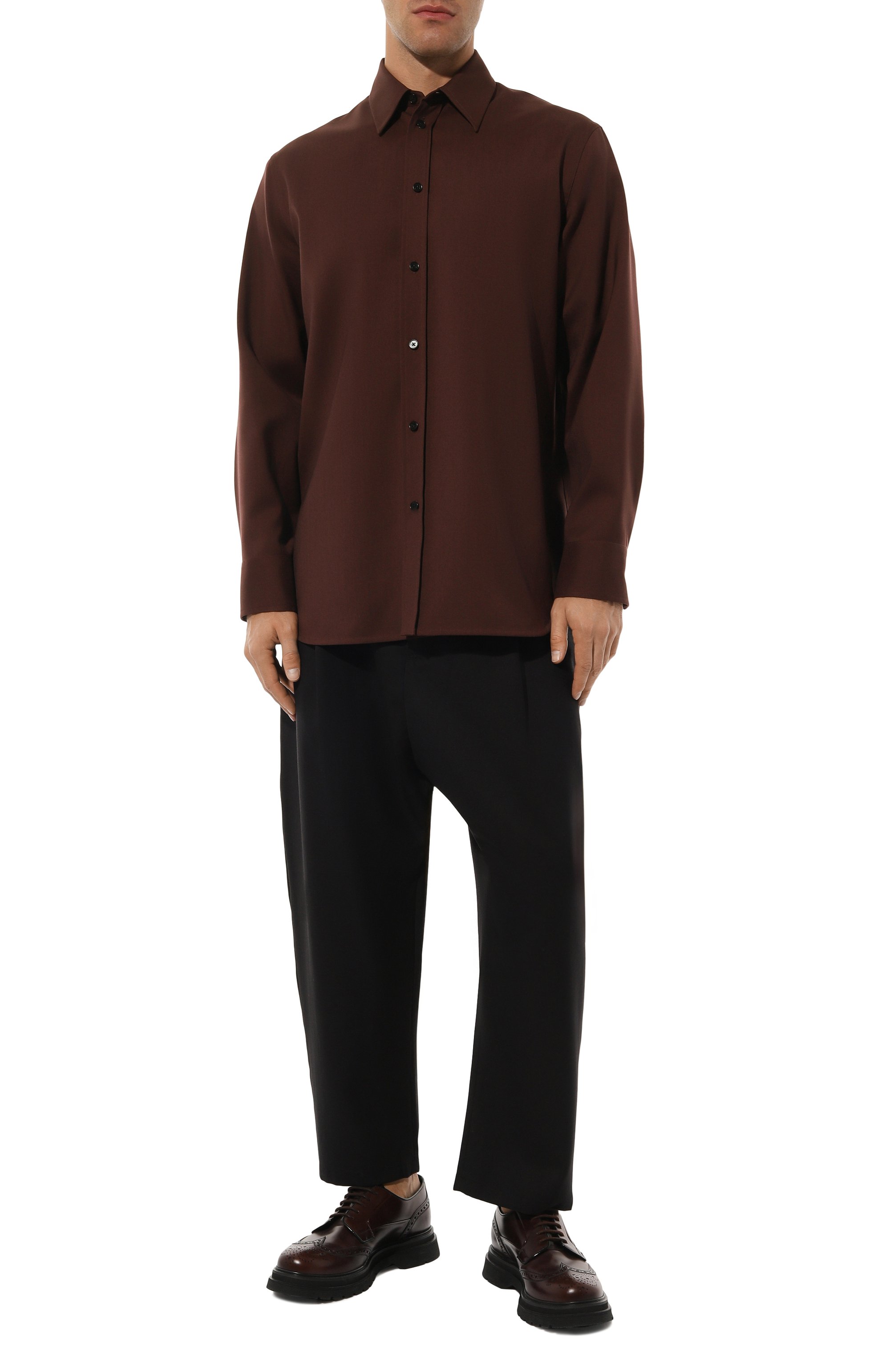 Шерстяная рубашка JIL SANDER, арт. J23DL0001/J40159, фото 2