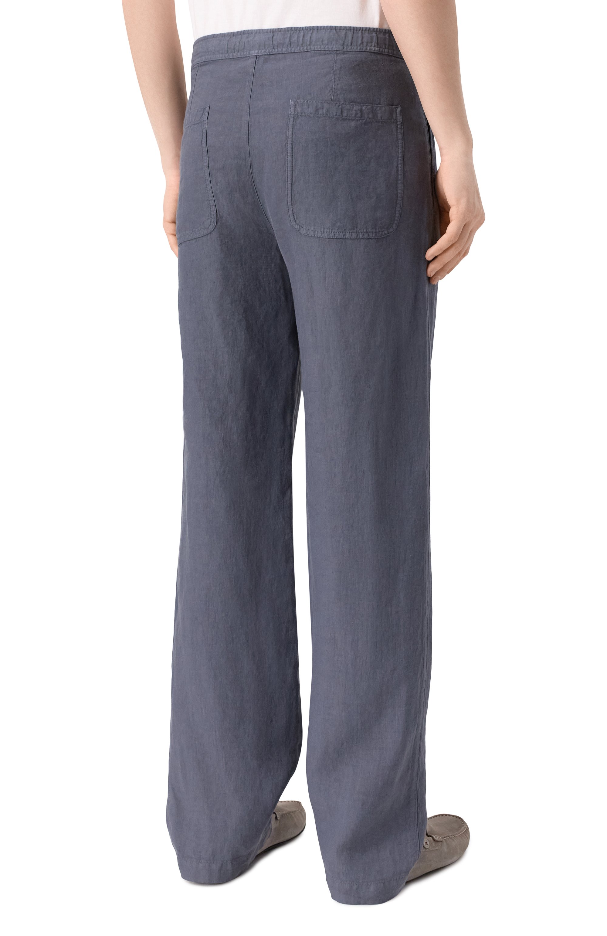 Льняные брюки 120% LINO, арт. 33ALIM29PT/0253/000, фото 4