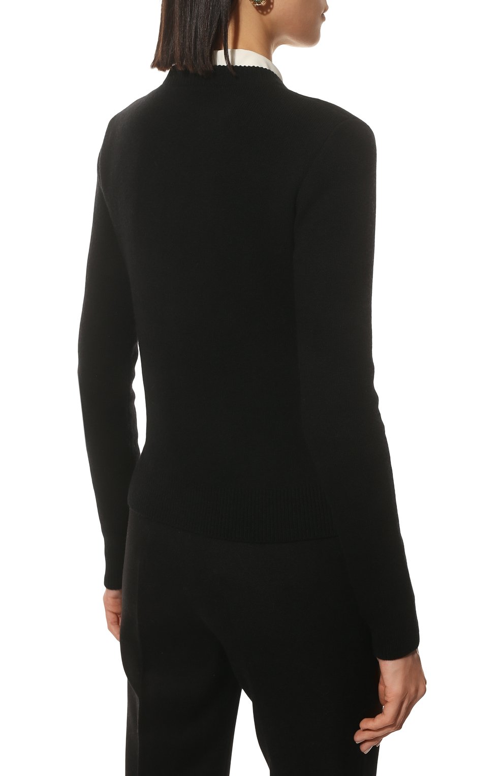 Свитер LANVIN черного цвета по цене 99500 руб., арт. RW-P00050-K008-A21, фото 4 Свитер LANVIN, арт. RW-P00050-K008-A21, фото 4