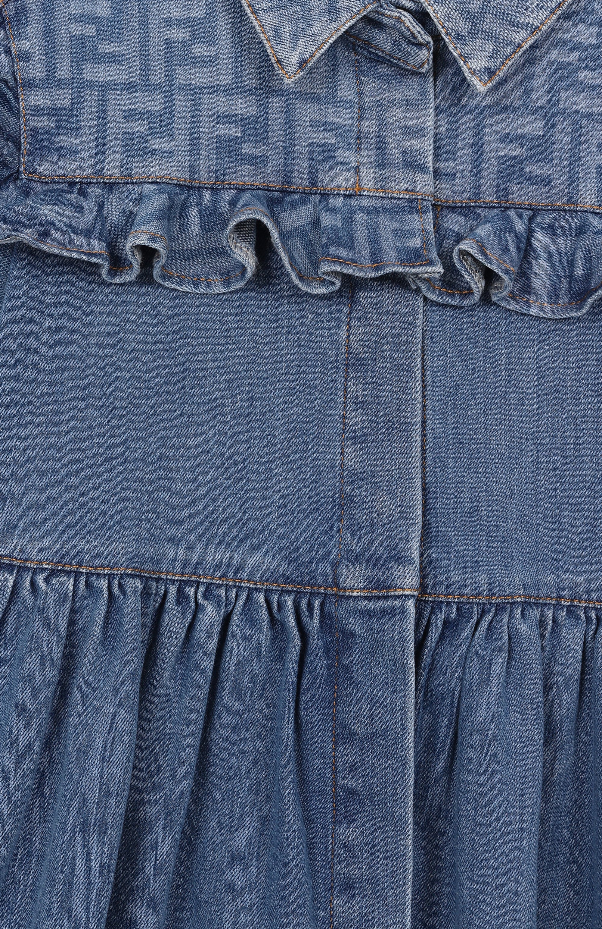 Джинсовое платье FENDI, арт. JFB824/AVVU_001, фото 3