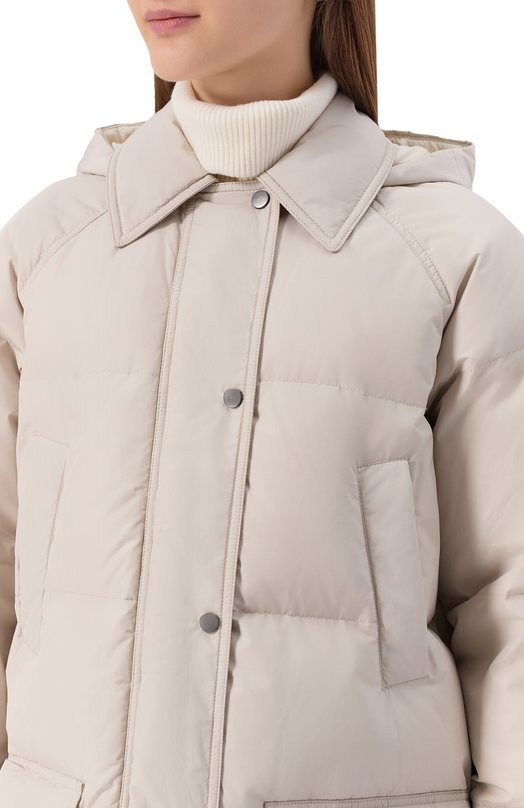 Пуховик Brunello Cucinelli MG5019946 Кремовый  MG5019946 Фото 5
