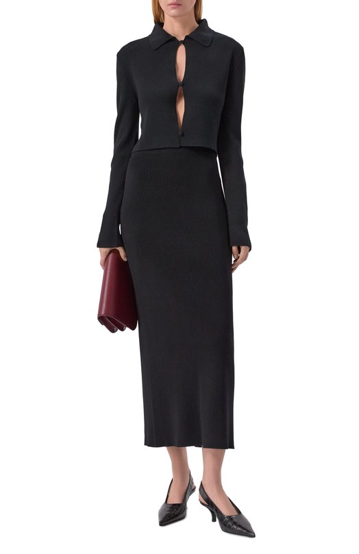 Юбка из вискозы Iro WM31ANALISA/AX494 Чёрный  WM31ANALISA/AX494 Фото 2