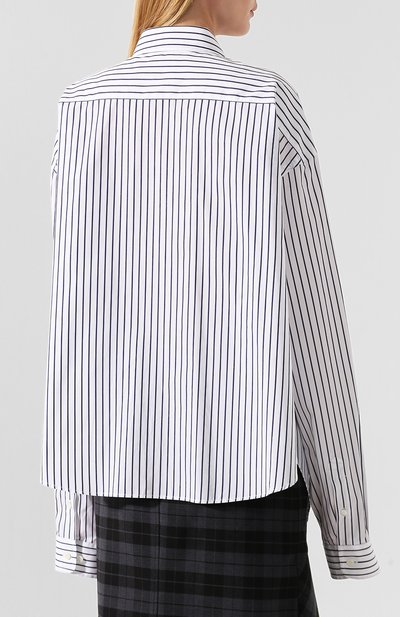 Хлопковая рубашка BALENCIAGA, арт. 583895/TFM02, фото 4