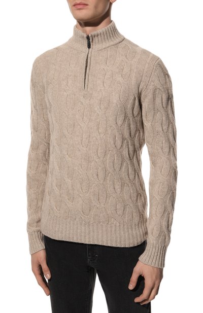 Свитер из шерсти и кашемира MOORER, арт. FEDR0-WS3/M0UMA100120-TEPAC33, фото 3