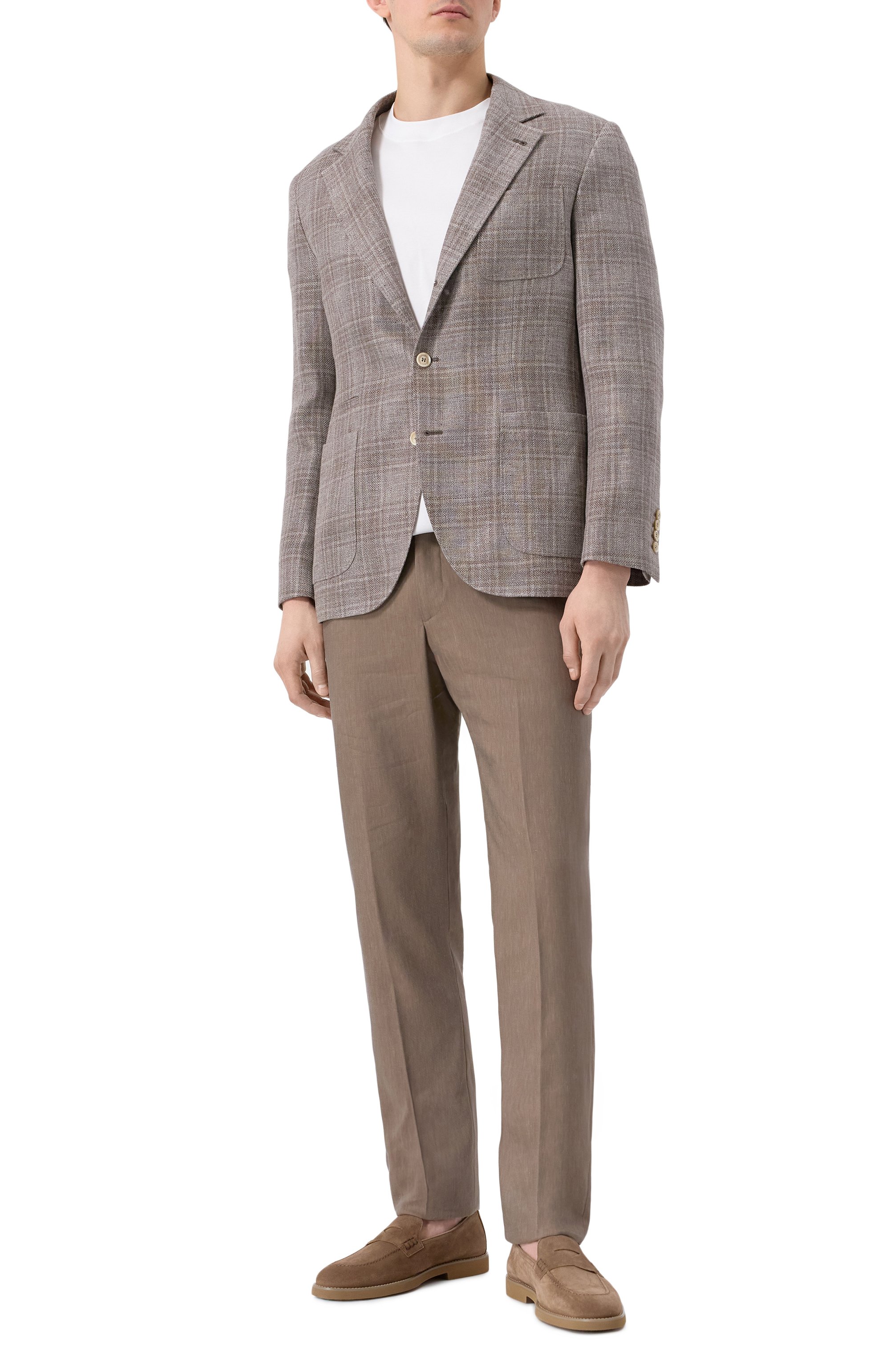 Замшевые пенни-лоферы DOUCAL'S, арт. DU3294SAL0UF009Z, фото 2