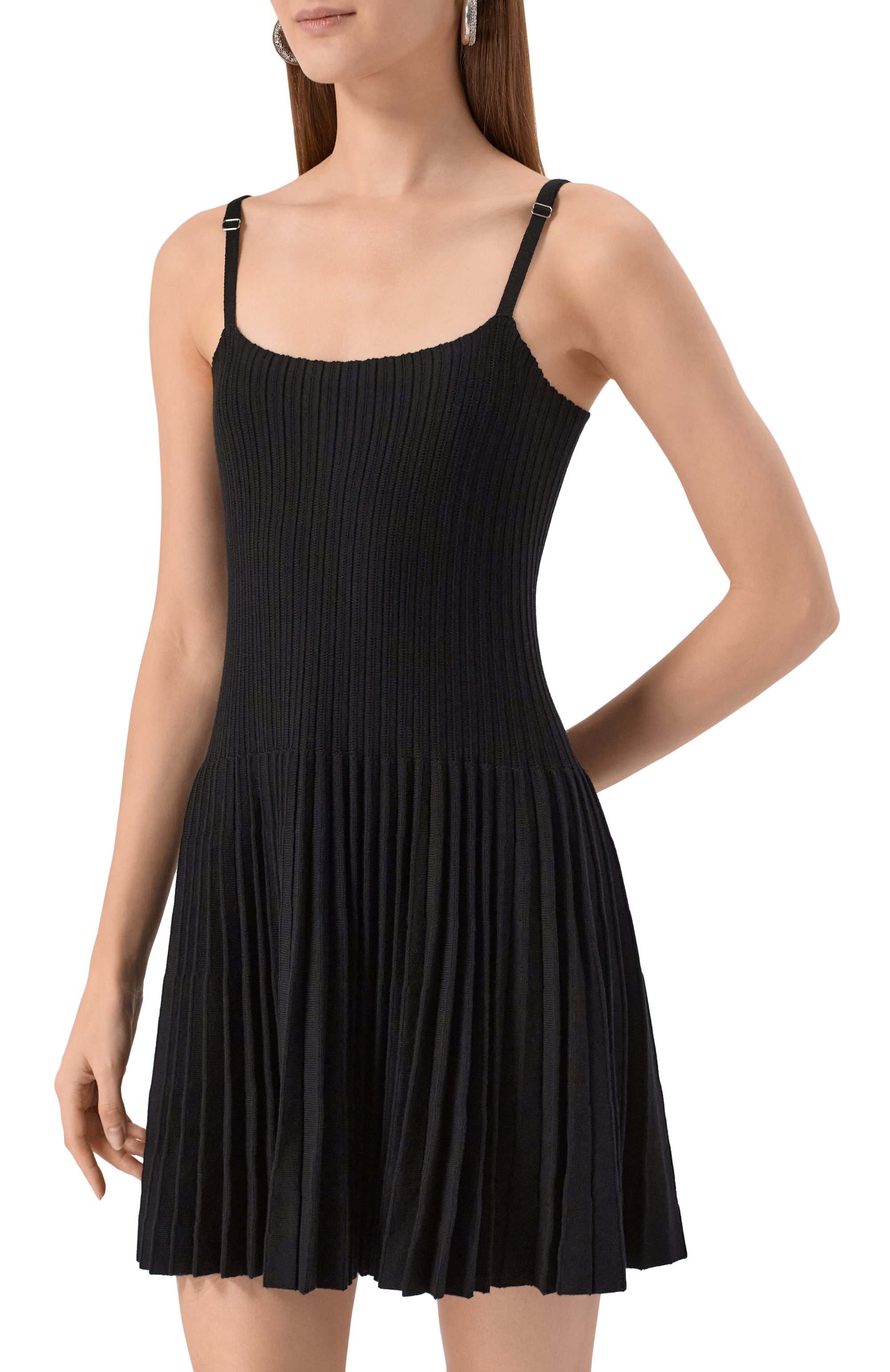 Хлопковое платье MAGDA BUTRYM черного цвета по цене 152500 руб., арт. 279725, фото 3 Хлопковое платье MAGDA BUTRYM, арт. 279725, фото 3