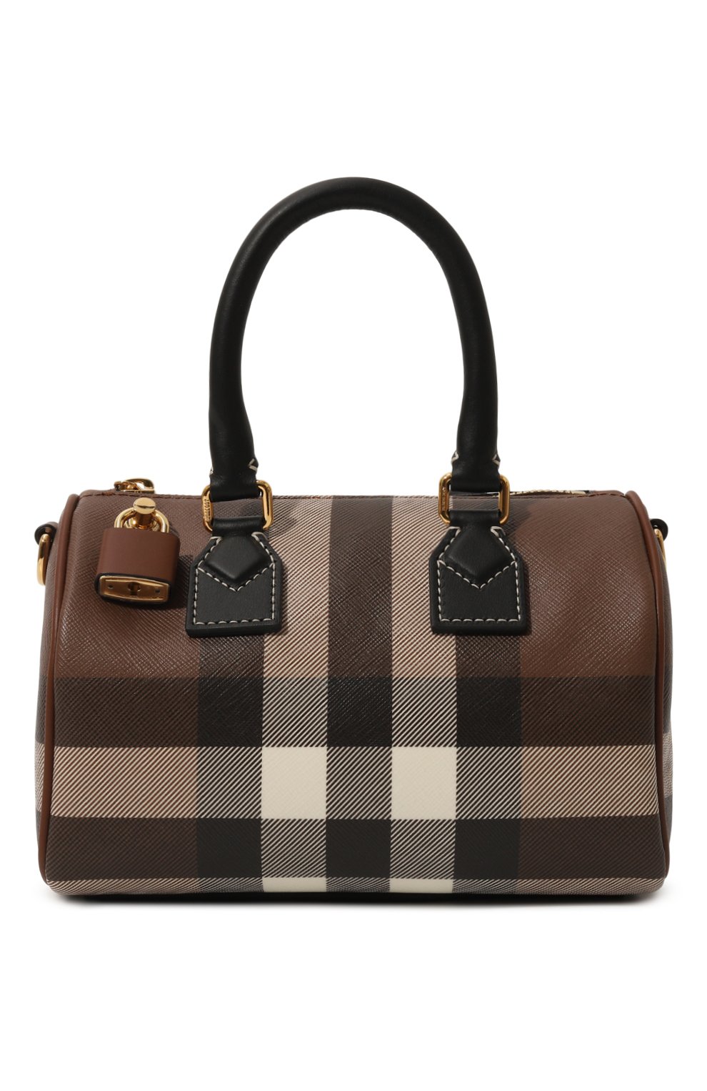 Сумка check bowling bag mini BURBERRY, арт. 8069663, фото 1