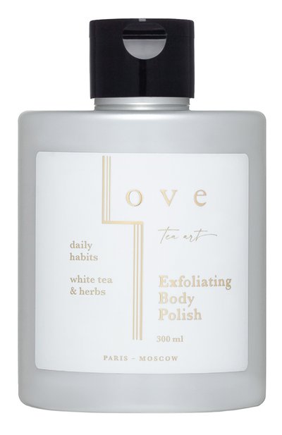 Гель-скраб для тела и рук белый чай и травы (300ml) LOVE TEA ART, арт. 4603805891444, фото 1