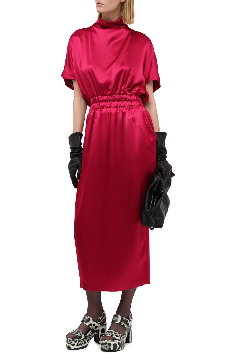 Платье из вискозы DRIES VAN NOTEN, арт. 202-18661-1042, фото 2