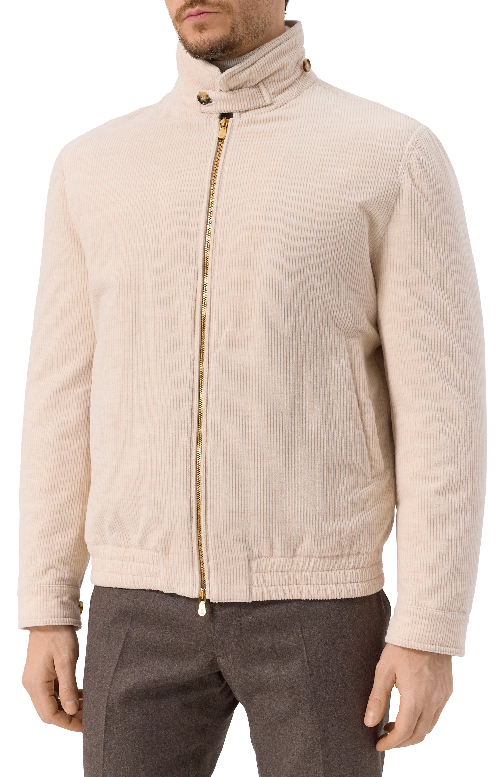 Вельветовый бомбер BRUNELLO CUCINELLI, арт. MY4766385, фото 3