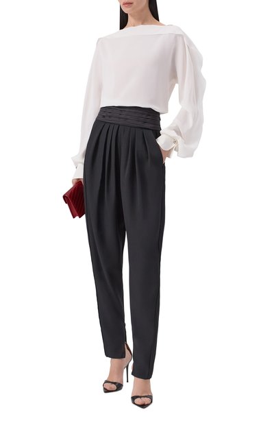 Блузка из вискозы и шелка LANVIN, арт. RW-T00010-6253-P26, фото 2