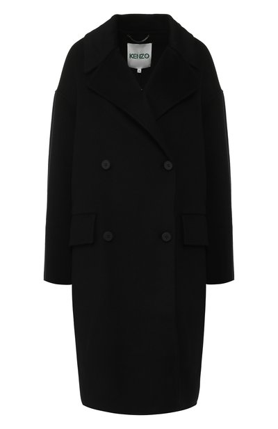 Женское двубортное пальто из смеси шерсти и кашемира KENZO, арт. 2MA004570