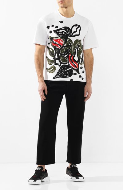 Хлопковая футболка MARNI, арт. HUMU0142P0/S22763, фото 2