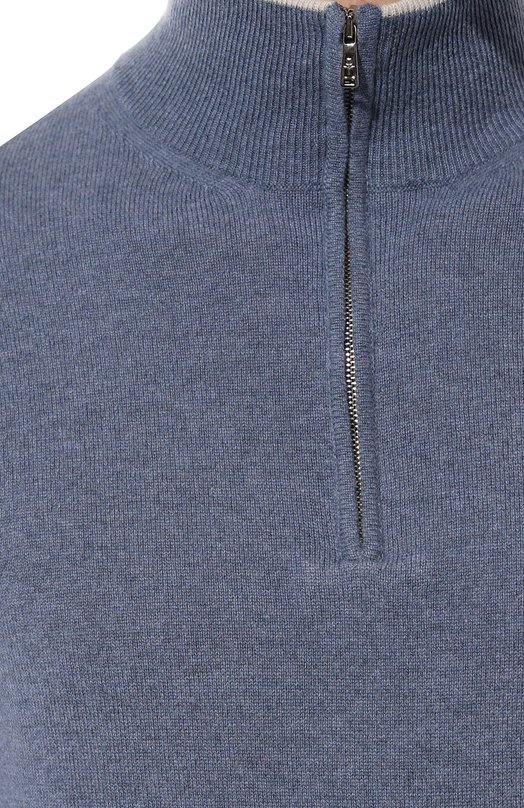 Кашемировый джемпер Fioroni Синий, фото 5
