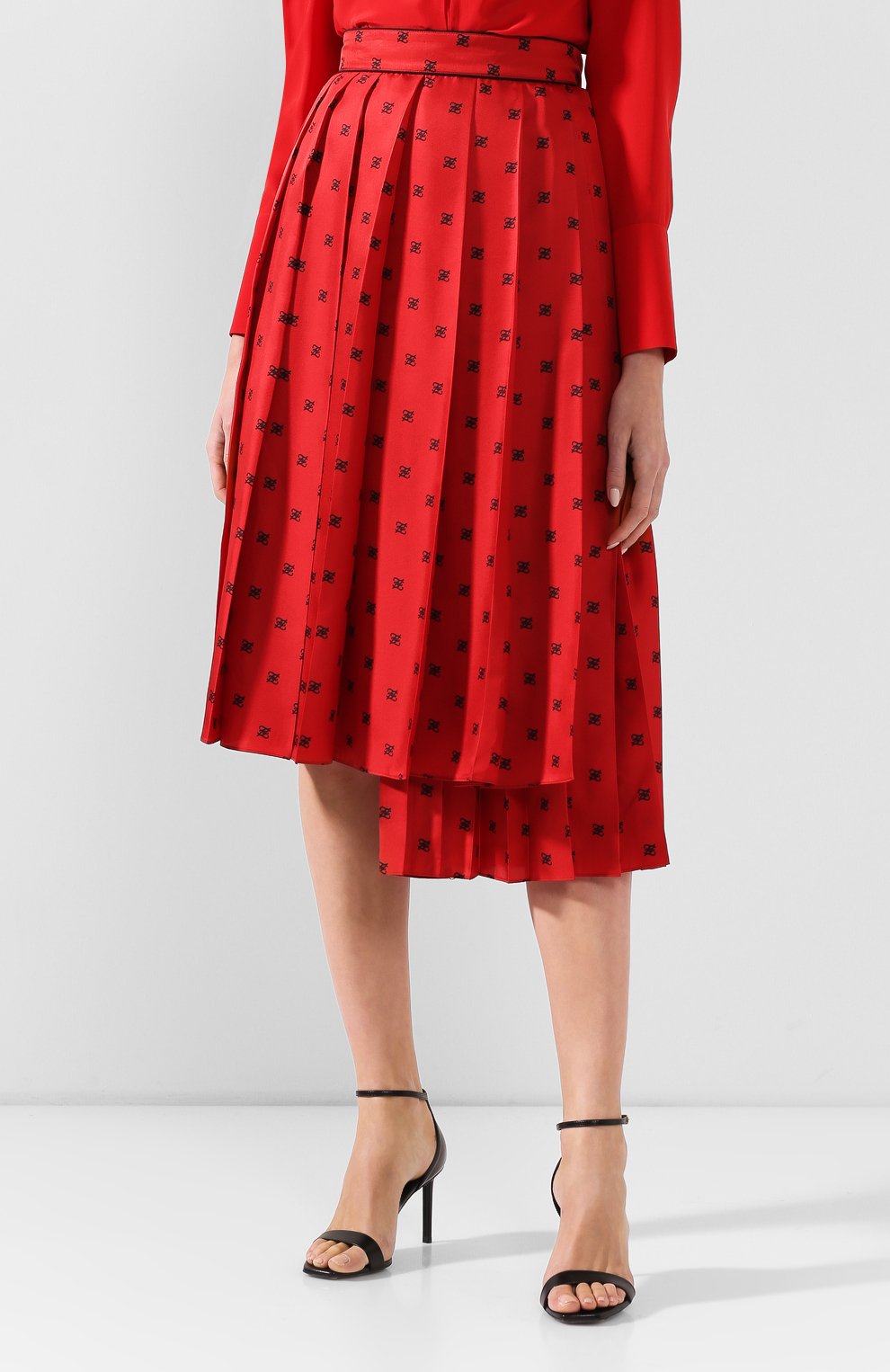 Шелковая юбка FENDI, арт. FQ7132 A9DQ, фото 3