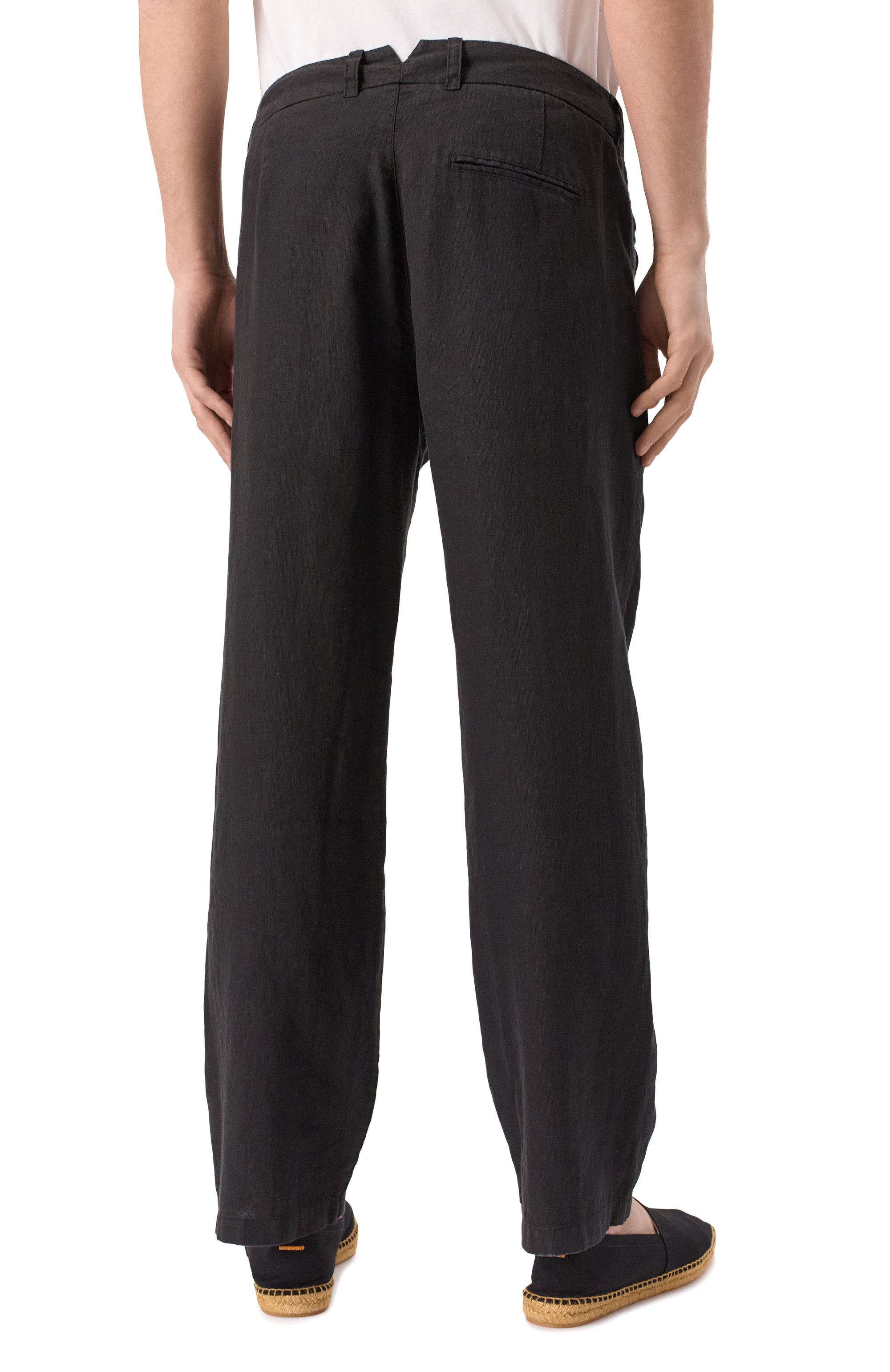 Льняные брюки HANNES ROETHER, арт. TRA21VEL.602/, фото 4