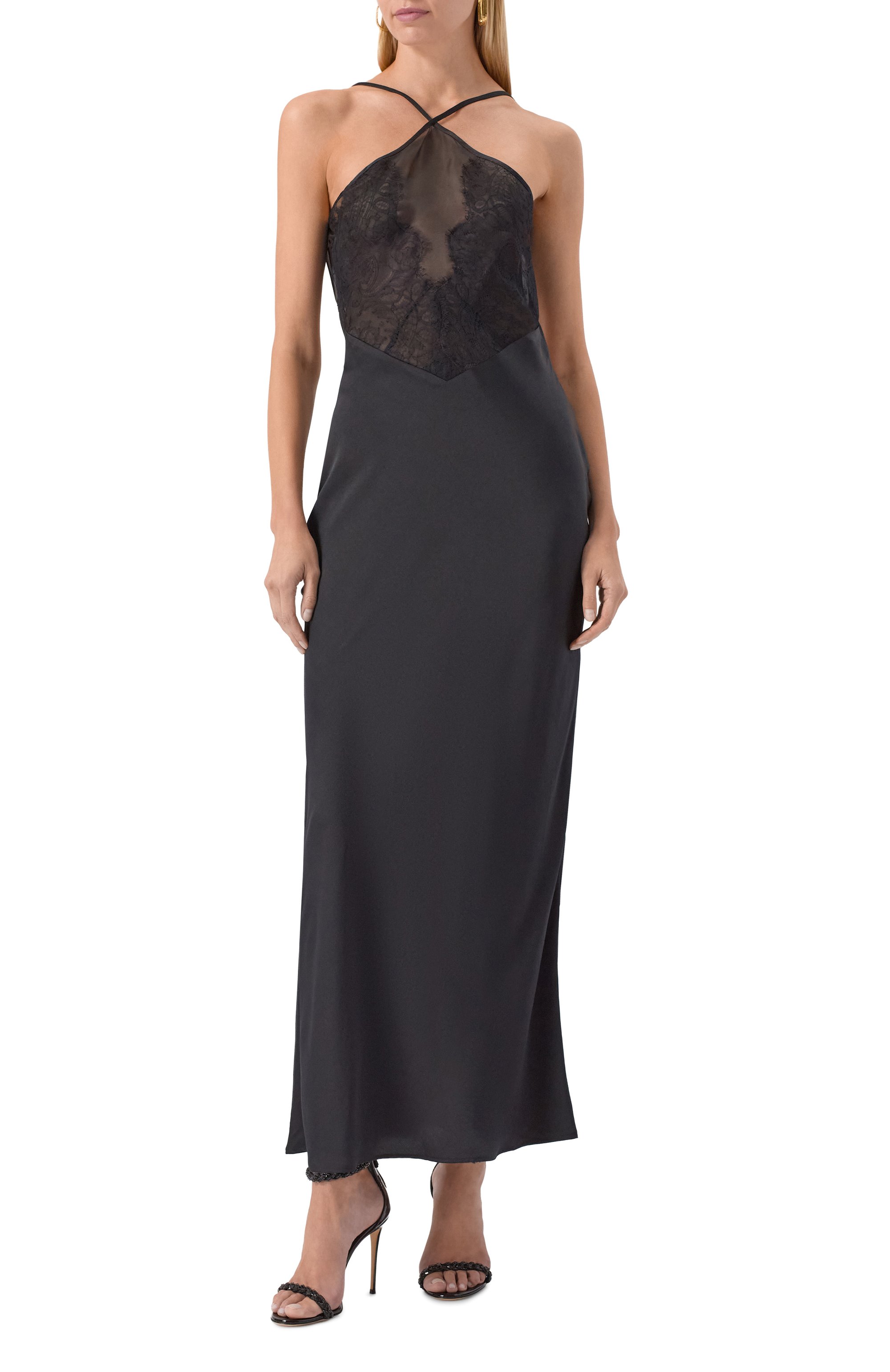 Платье IRO черного цвета по цене 73900 руб., арт. WP33B0RRA, фото 3 Платье IRO, арт. WP33B0RRA, фото 3