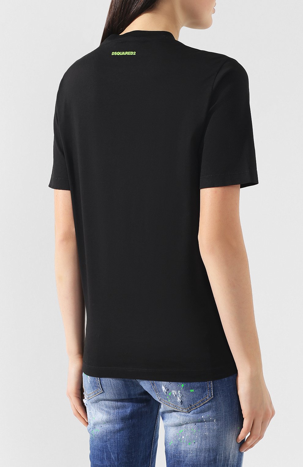 Хлопковая футболка DSQUARED2, арт. S75GD0008/S22427, фото 4
