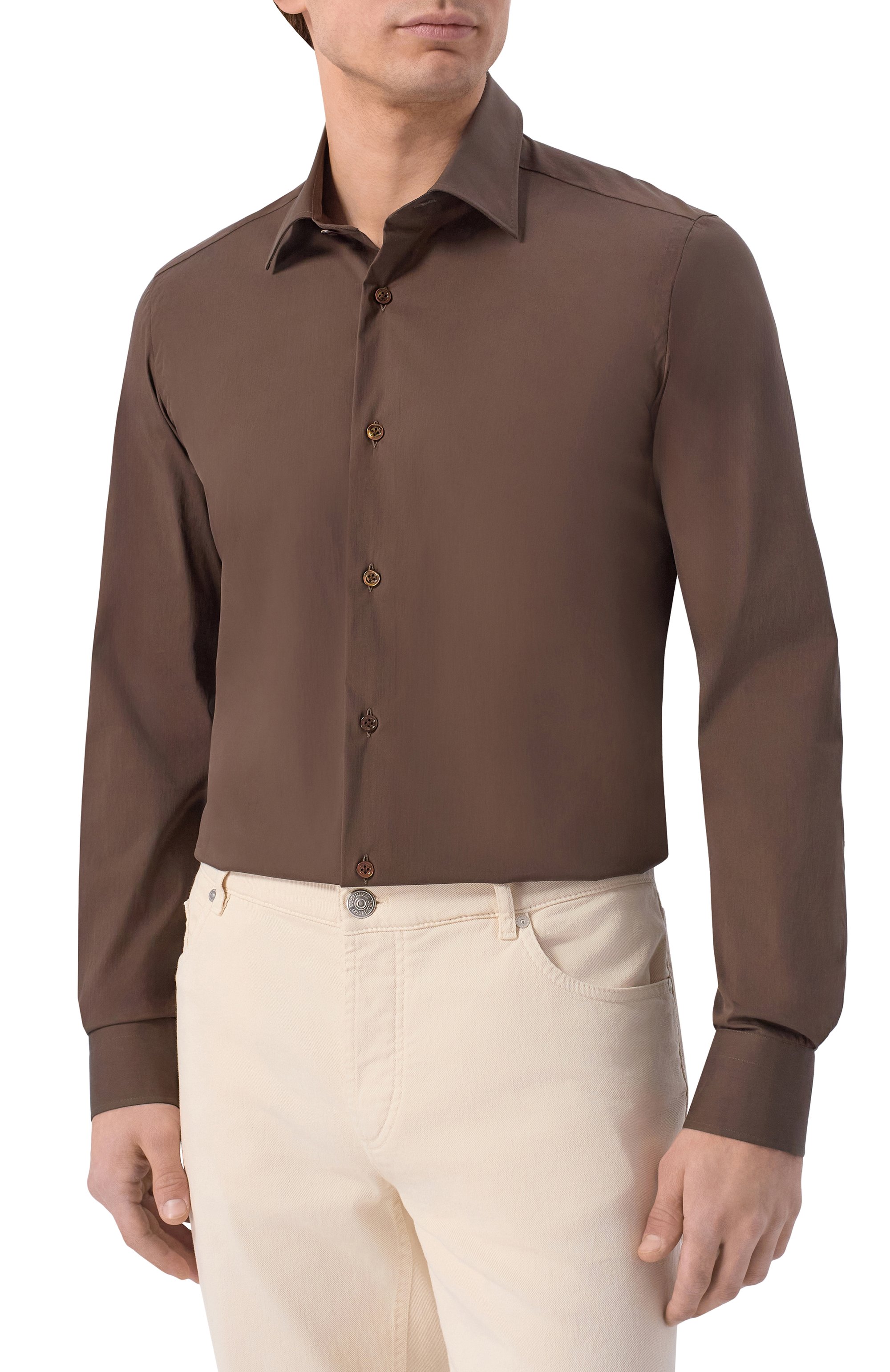 Хлопковая сорочка GIAMPAOLO, арт. 908/TS44337, фото 3