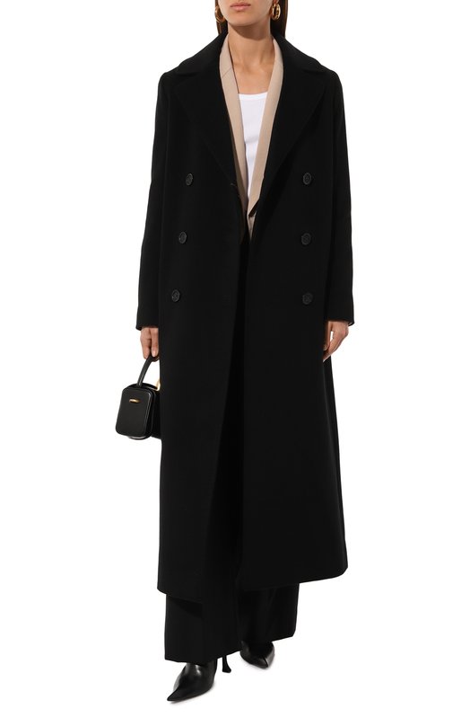 Пальто из шерсти и кашемира Cinzia Rocca VR27801/64D8 Чёрный  VR27801/64D8 Фото 2