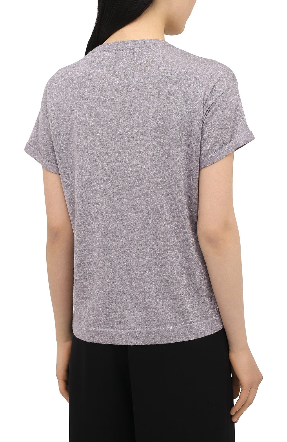 Пуловер из кашемира и шелка BRUNELLO CUCINELLI, арт. M41810000, фото 4