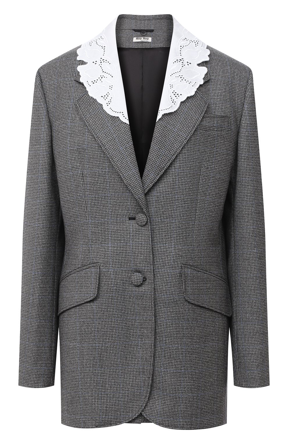 Жакет из вискозы MIU MIU, арт. MH1607-1UB7-F0031, фото 1