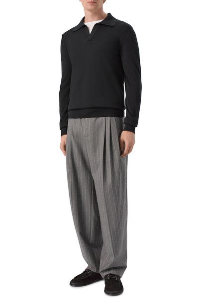 Мужские шерстяные брюки DOLCE & GABBANA, арт. GP13CT/FR23W