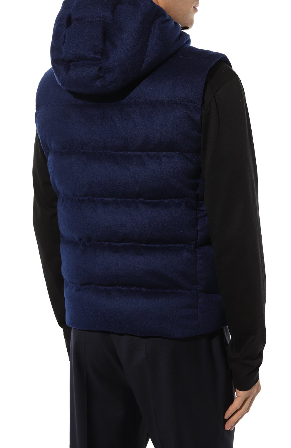 Пуховый жилет MVST синего цвета по цене 249000 руб., арт. GRAPPA, фото 4 Пуховый жилет MVST, арт. GRAPPA, фото 4