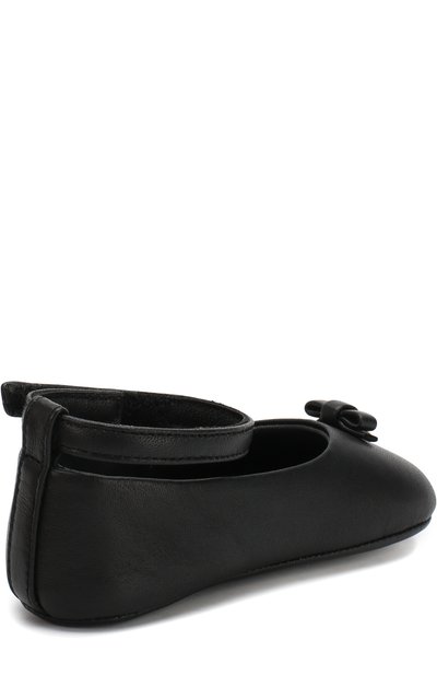 Кожаные пинетки с ремешком и декором DOLCE & GABBANA, арт. DK0031/A1850, фото 3