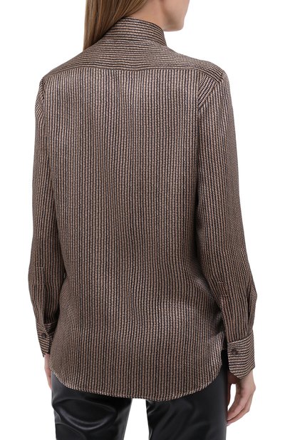 Шелковая блузка KITON, арт. D48407K05T62, фото 4