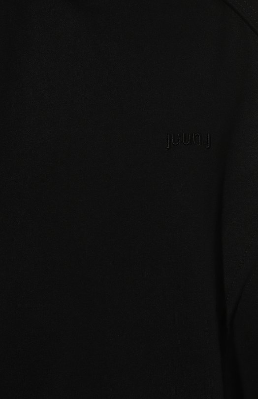 Хлопковое худи Juun.J JC4X41P53 Чёрный  JC4X41P53 Фото 5