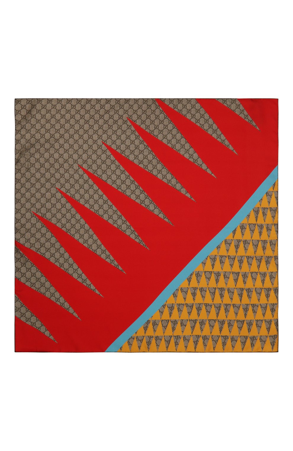Шелковый платок GUCCI, арт. 681655 3G001, фото 5