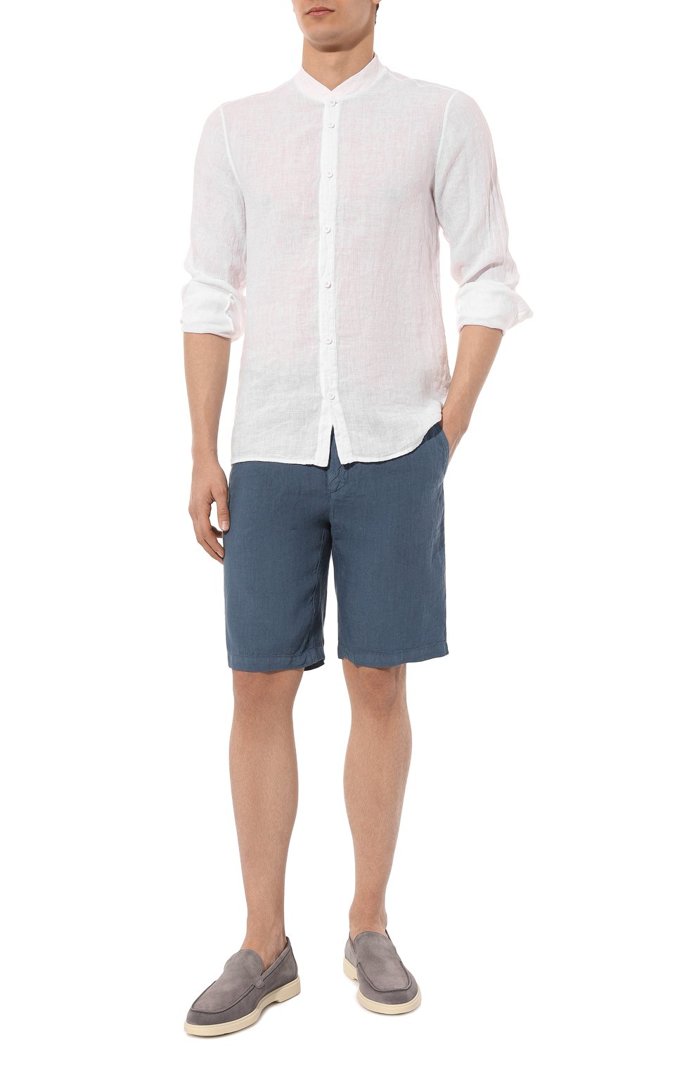 Льняная рубашка TRANSIT, арт. CFUTRWV312, фото 2